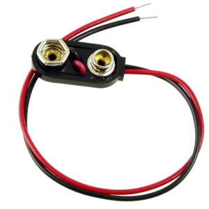 9V Battery Connector Clip with Wire