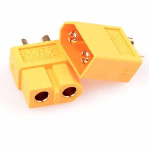 XT60 Male & Female Bullet Connectors – 30A High-Current Connector Pair