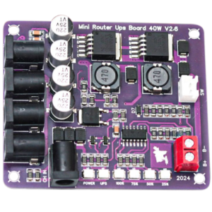 Router UPS Board 40W V2.6 – Mini UPS for WiFi Router & Modem