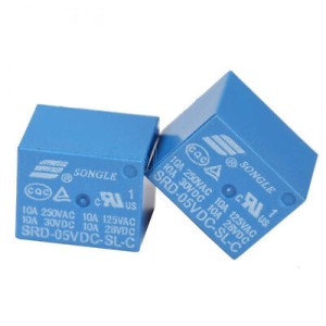 5V Relay DC-5V DC5V 10A 250VAC 5 Pin