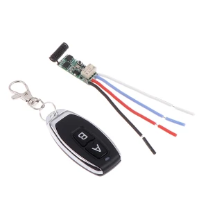 433MHz Wireless RF Remote Control Receiver Module | 3.6V–12V | Smart Learning Code | Multi-Mode Relay Controller