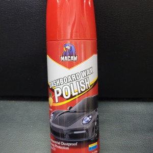 Macaw Dashboard Wax Polish – 185g | Antibacterial & UV Protection