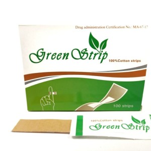 Green Strip One-Time Bandage – Full Box (100 pcs)