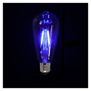 Blue LED Filament Bulb – ST18 | 4W