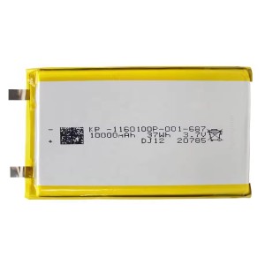 3.7V 10000mAh Lithium-Ion Polymer (LiPo) Battery – High Capacity Rechargeable