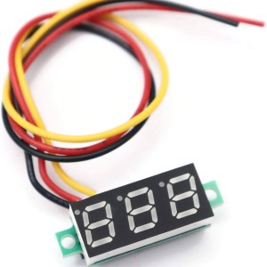 0.28 Inch Mini Digital Voltmeter | DC 2.5V – 30V