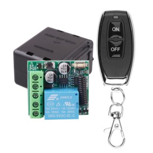 DC 12V 433Mhz RF Wireless Remote Control Switch 10A Relay Receiver Module On Off Transmitter