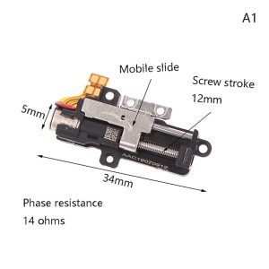 1PCS Precision Planetary Deceleration Lift Mini Push Rod Motor DC 3V Screw Slide Stepper Motor Long Linear Actuator